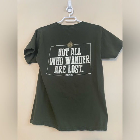 Brand=M&O gold. Color=green Size=S - Picture 2 of 3